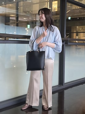 「E'POR（エポール）のアイテム」を使った、モエさん（レディース・163cm）の春コーディネート