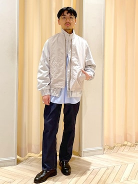 「デニム」｜adam_yamashitaさん（メンズ・169cm・30代）の冬コーディネート
