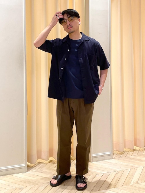 【RIRANCHA/リランチェ】ボックスシルエット ジャージー Tシャツ / イージーケア / ユニセックス / 吸水速乾