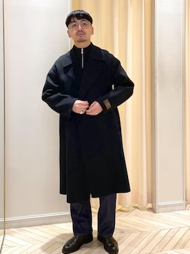 「アイテム（ジャケット/アウター）」を使った、adam_yamashitaさん（メンズ・169cm・30代）の冬コーディネート