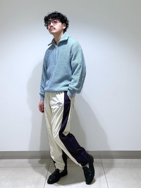 「UMBRO」｜adam_yamashitaさん（メンズ・169cm）の冬コーディネート