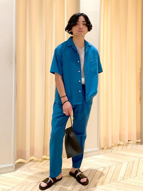 《新色追加》【Albini/アルビニ】オーガニック ポンチ オーバーサイズ ノースリーブ Tシャツ