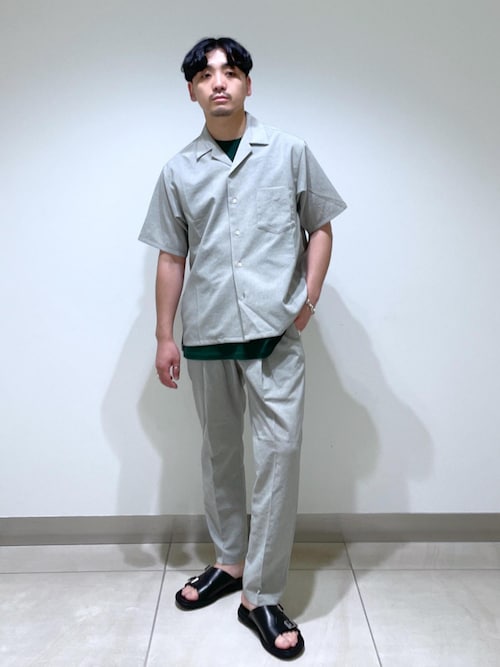 《新色追加》【Albini/アルビニ】オーガニック ポンチ オーバーサイズ ノースリーブ Tシャツ