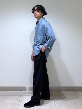 「ADAM ET ROPE'（アダムエロペ）のアイテム」を使った、adam_yamashitaさん（メンズ・169cm）の夏コーディネート