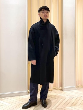 「アイテム（ジャケット/アウター）」を使った、adam_yamashitaさん（メンズ・169cm・30代）の冬コーディネート