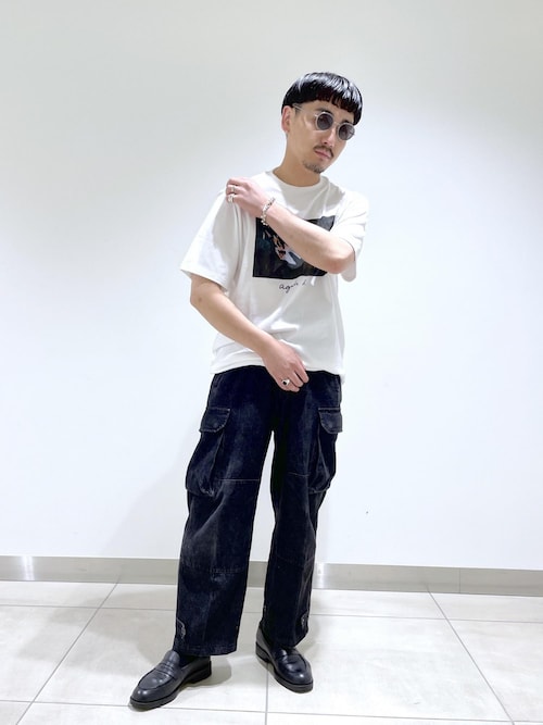 agnes b. pour ADAM ET ROPE'】PHOTO TEE（Tシャツ/カットソー