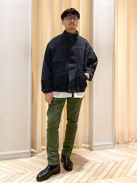 「アイテム（ジャケット/アウター）」を使った、adam_yamashitaさん（メンズ・169cm・30代）の冬コーディネート