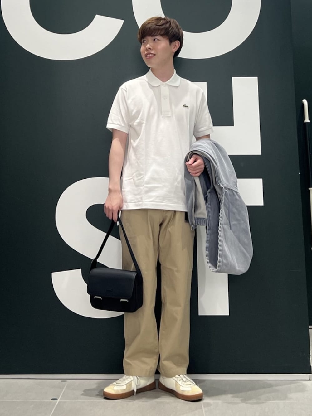 LACOSTE（ラコステ）の「ボリュームスリーブ ナチュラルピグメントダイ