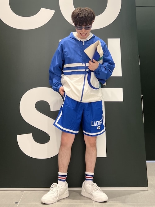 アウトラインクロッククルーネック半袖Tシャツ