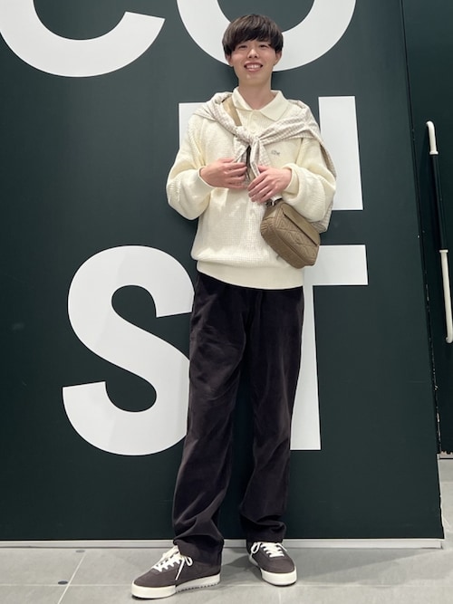 セール】イージー細畝コーデュロイパンツ（その他パンツ）｜LACOSTE