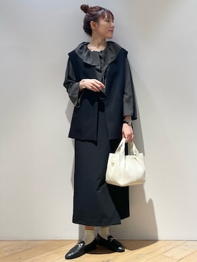 「Rouge vif（ルージュヴィフ）のアイテム」を使った、ひかりさん（レディース・162cm）の春コーディネート