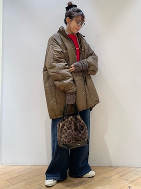 ひかりさん（レディース・162cm）の冬コーディネート