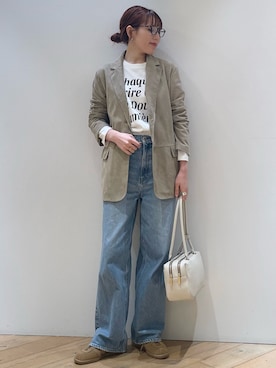 ひかりさん（レディース・162cm）の冬コーディネート