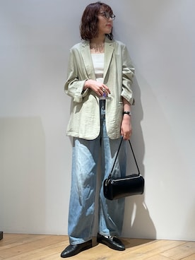 「Rouge vif（ルージュヴィフ）のアイテム」を使った、ひかりさん（レディース・162cm）の春コーディネート