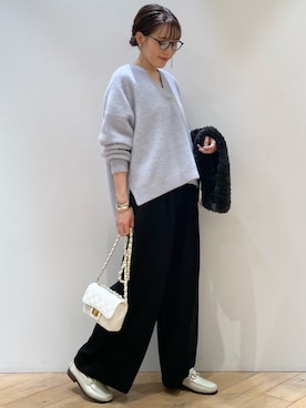 「アイテム（その他小物）」を使った、ひかりさん（レディース・162cm）の秋コーディネート