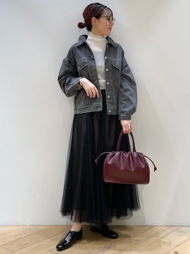 「アイテム（その他シューズ）」を使った、ひかりさん（レディース・162cm）の秋コーディネート