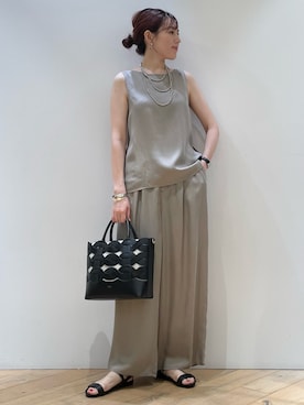 ひかりさん（レディース・162cm）の夏コーディネート