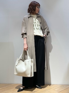 「LOWELL things（ロウェル　シングス）のアイテム」を使った、ひかりさん（レディース・162cm）の春コーディネート