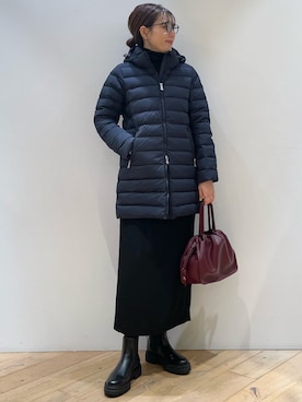 「Pyrenex（ピレネックス）のアイテム」を使った、ひかりさん（レディース・162cm）の秋コーディネート