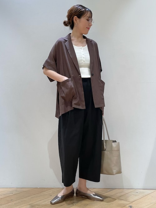 Rouge vif レーシーニットパンツ　ブラック ルージュ ヴィフ ラクレ Rouge vif la cle レーシーニットパンツ