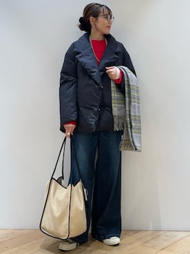 ひかりさん（レディース・162cm）の冬コーディネート