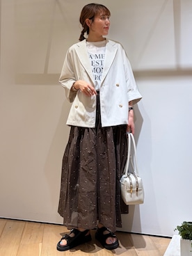 ひかりさん(レディース・162cm)の春コーディネート
