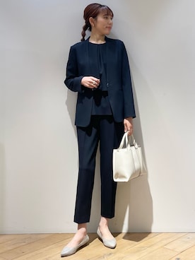 「LOWELL things（ロウェル　シングス）のアイテム」を使った、ひかりさん（レディース・162cm）の冬コーディネート