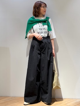 「Rouge vif（ルージュヴィフ）のアイテム」を使った、ひかりさん（レディース・162cm）の春コーディネート