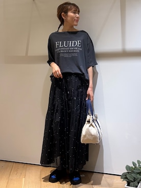 「ABAHOUSE（アバハウス）のアイテム」を使った、ひかりさん（レディース・162cm）の夏コーディネート