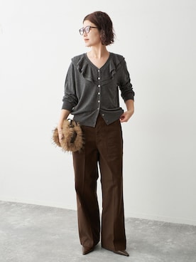RIKAさん(レディース・160cm)の秋コーディネート