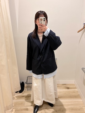 ななさん（レディース・155cm）の冬コーディネート