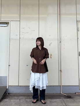 ななさん（レディース・156cm）の夏コーディネート