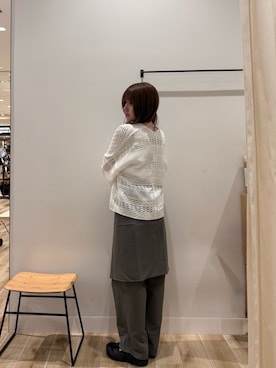 ななさん(レディース・155cm)の春コーディネート