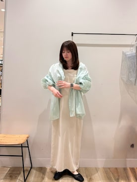 「RODE SKO（ロデスコ）のアイテム（シューズ）」を使った、ななさん（レディース・155cm）の春コーディネート