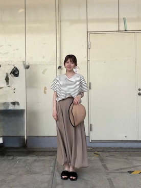「母の日ギフト」｜aim7さん（レディース・155cm）の春コーディネート