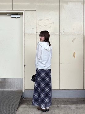 「URBAN RESEARCH」｜「アイテム（スリッポン）」を使った、ななさん（レディース・155cm）の秋コーディネート