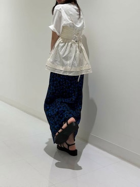 ななさん（レディース・155cm）の夏コーディネート