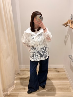 ななさん（レディース・155cm）の春コーディネート