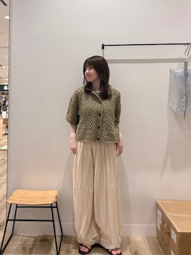 ななさん（レディース・155cm）の春コーディネート