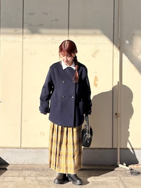 ななさん（レディース・155cm）の冬コーディネート