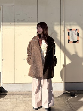 ななさん（レディース・155cm）の冬コーディネート