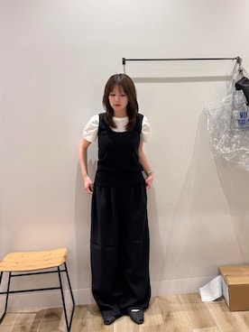 「RODE SKO（ロデスコ）のアイテム」を使った、ななさん（レディース・155cm）の夏コーディネート