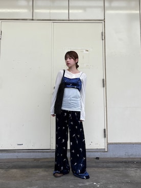 「アイテム（その他トップス）」を使った、ななさん（レディース・155cm）の秋コーディネート