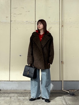 「アイテム（その他アウター）」を使った、ななさん（レディース・155cm）の秋コーディネート