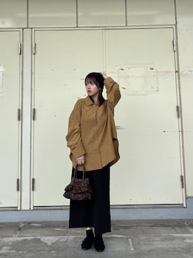 「SENSE OF PLACE by URBAN RESEARCH（センスオブプレイスバイアーバンリサーチ）のアイテム」を使った、ななさん（レディース・155cm）の秋コーディネート