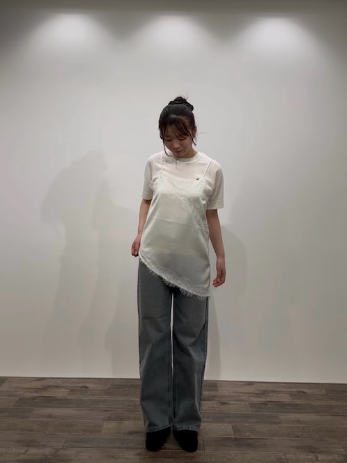 洗濯可』プレートツキニットTシャツ(半袖)（ニット/セーター）｜SENSE