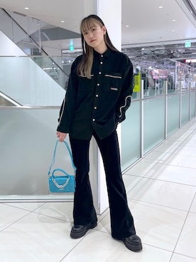 浜口彩奈さん(レディース・158cm)の冬コーディネート