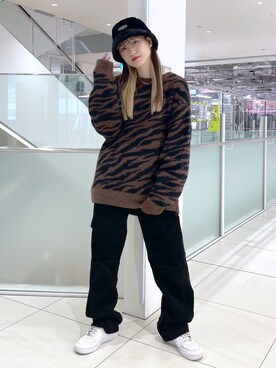 浜口彩奈さん(レディース・158cm)の秋コーディネート