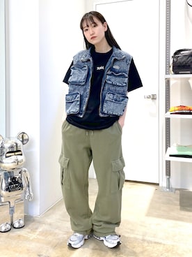 浜口彩奈さん(レディース・158cm)の春コーディネート
