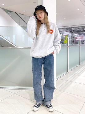 浜口彩奈さん（レディース・158cm）の春コーディネート